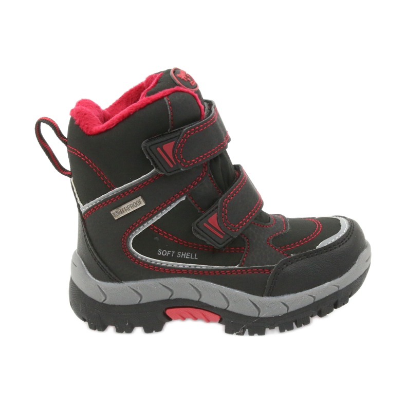 American Club American boots winter boots with a 3122 membrane black red