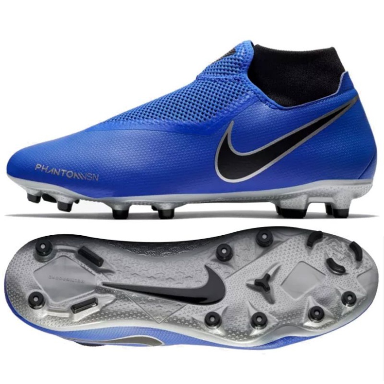 Nike Phantom Vsn Academy football shoe blue Nike Phantom Vsn Academy football shoe blue