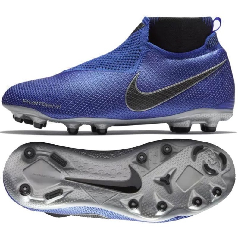 Nike Phantom Vsn Elite football shoe navy blue