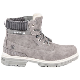 McKey Gray Women's Trappers grey McKey Gray Women's Trappers grey