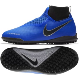 Nike Phantom Vsn Academy football shoe blue