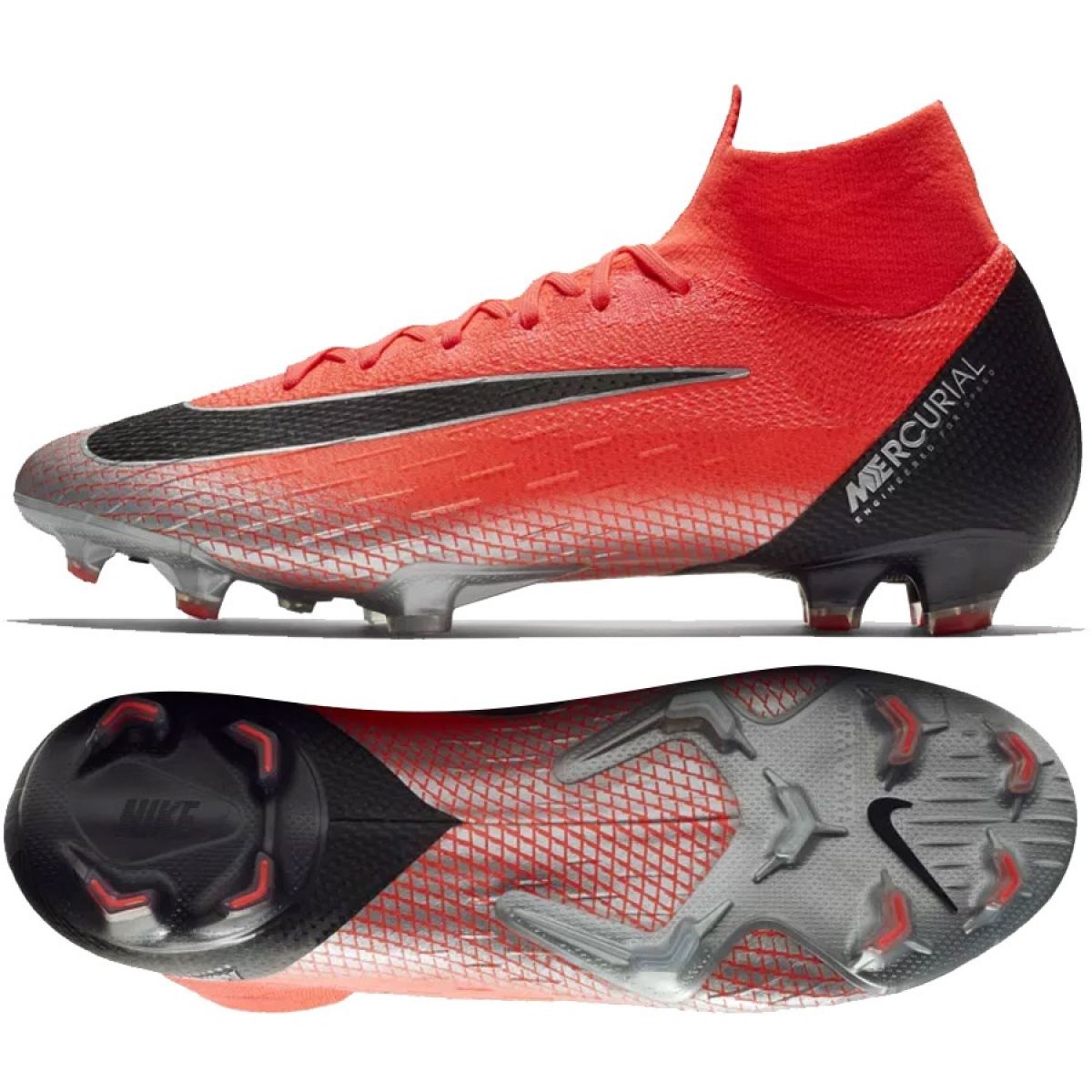 Nike Mercurial Superfly 6 CR7 FG Red Shoes
