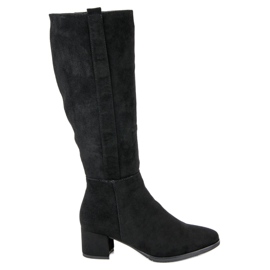 Filippo Classic suede boots black