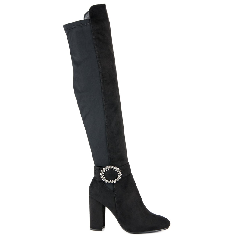 Seastar Black Thigh-boots On A Post