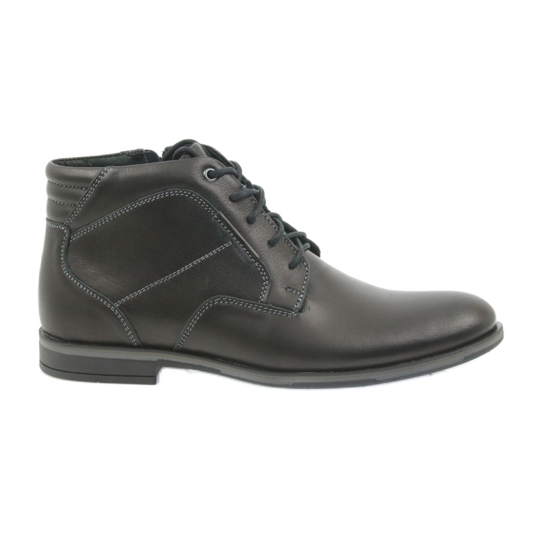 Riko men's boots Jodhpur boots 861 black