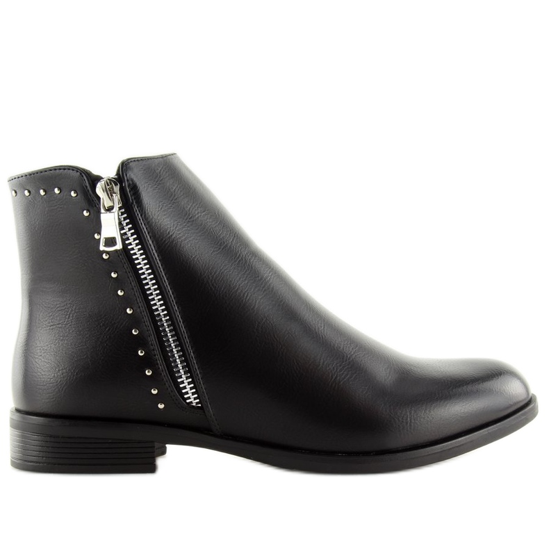 Black Chelsea boots for women 0-257 Black