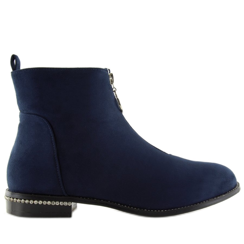 Navy blue boots for women LL6300 Blue