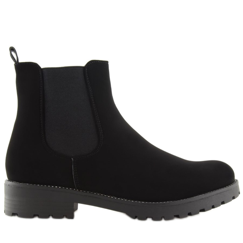 Black Chelsea boots for women SP16 Black