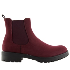 Maroon women's boots SP16 WINE-RED