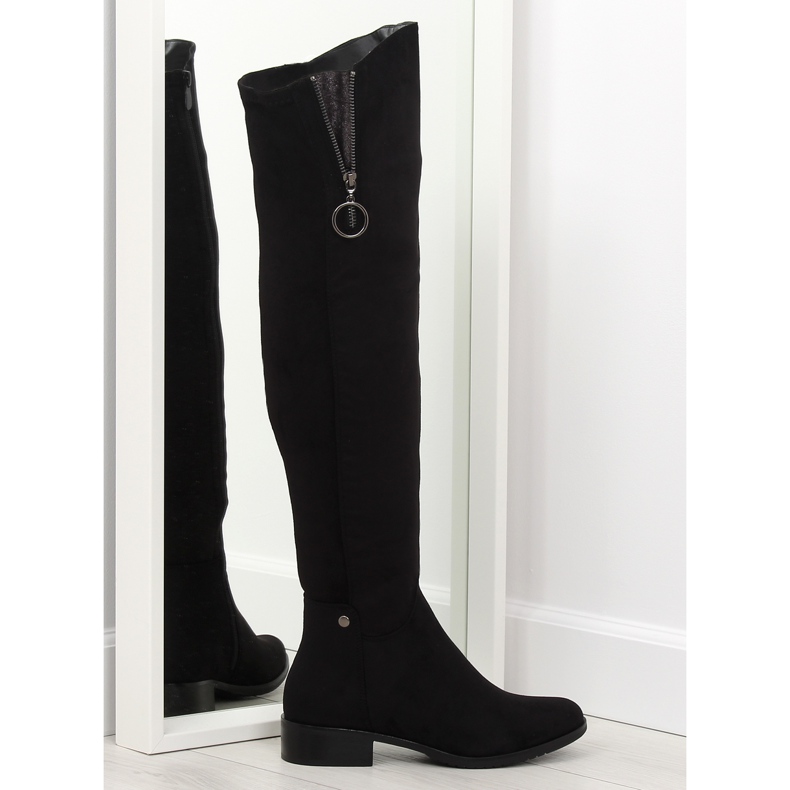 Over-knee boots black 7552-PG black Over-knee boots black 7552-PG black