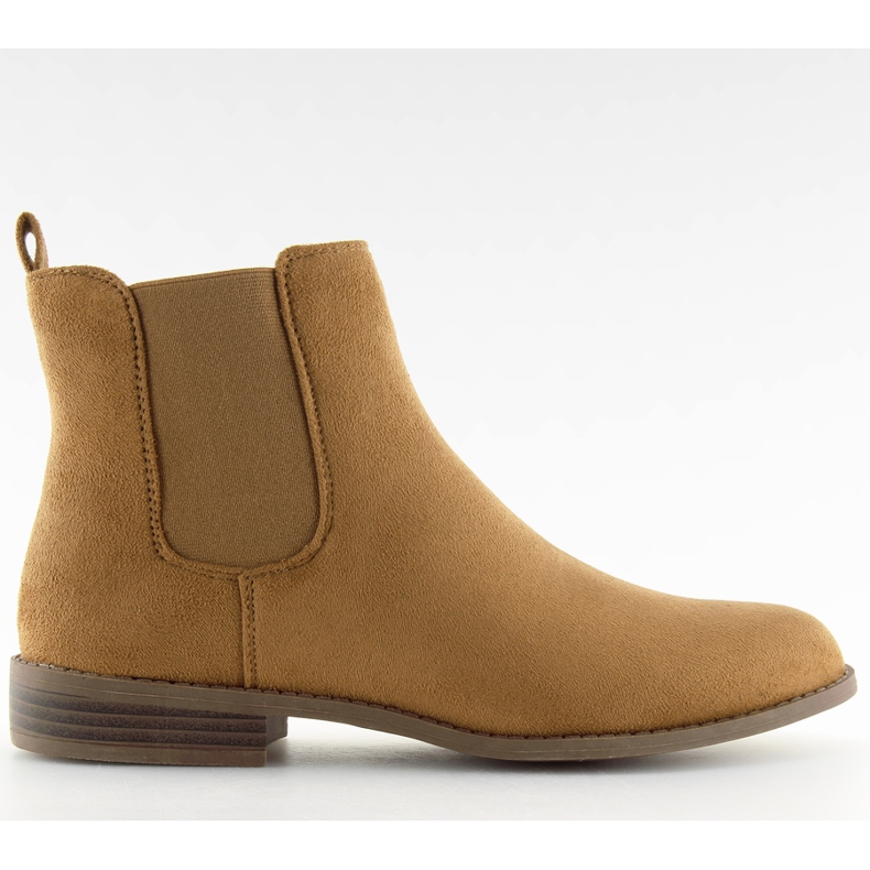 Camel LJ111 Camel women's Chelsea boots brown