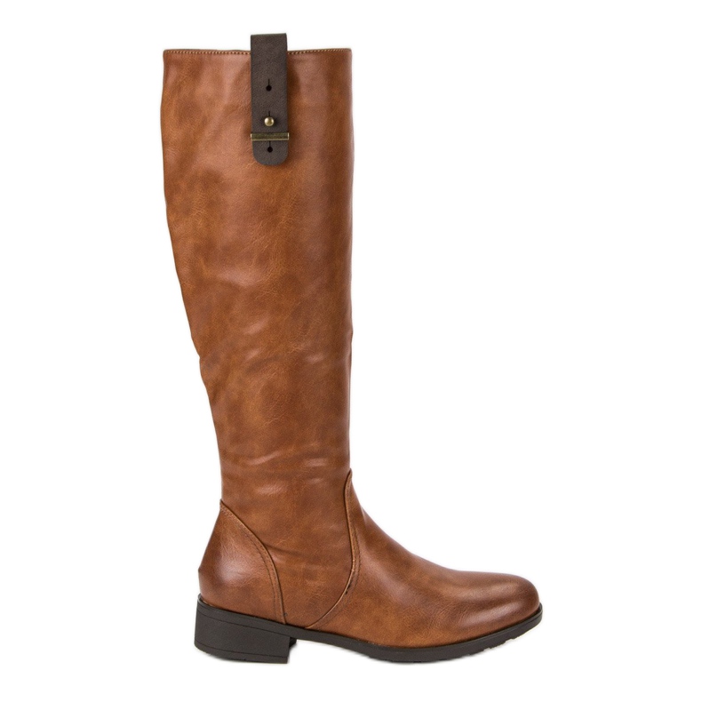 Filippo Classic flat boots brown