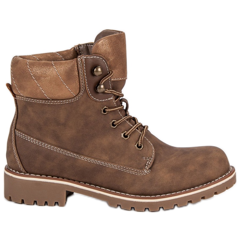 Super Me Knotted Trappers brown