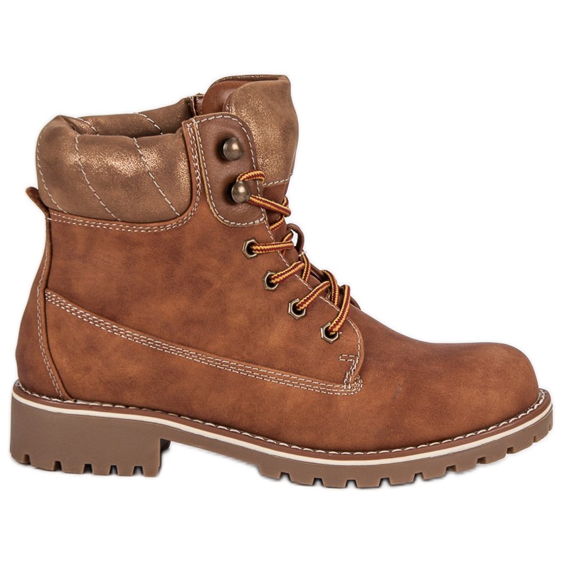 Super Me Knotted Trappers brown