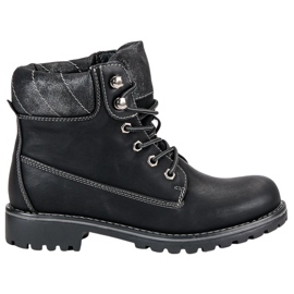 Super Me Knotted Trappers black