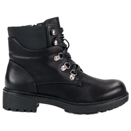 Janessa Black lace-up workers