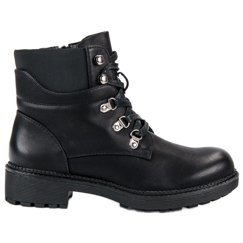 Janessa Black lace-up workers