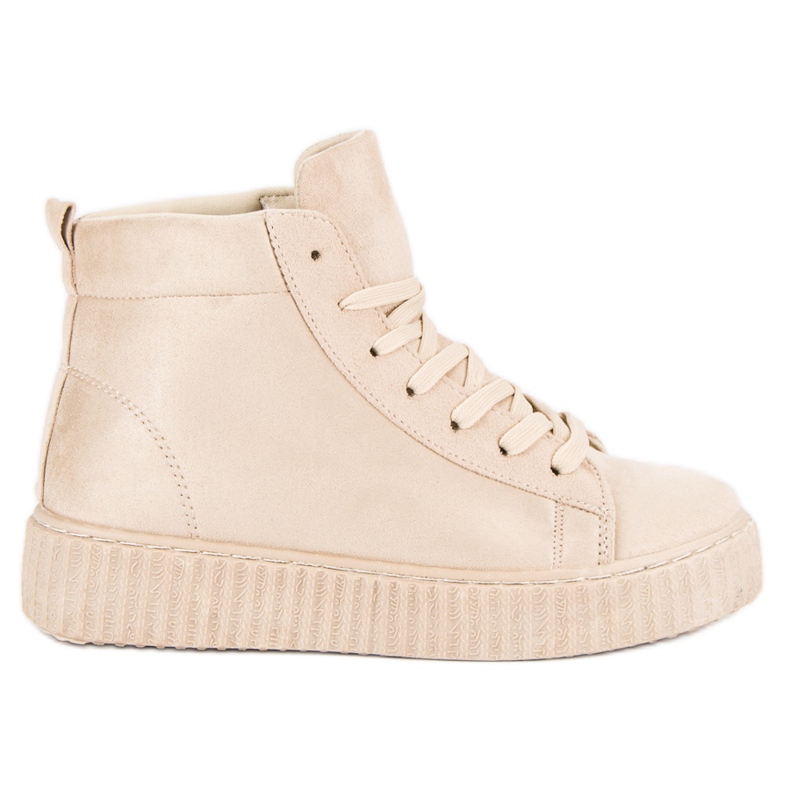 Wilady Sneakers Above the ankle brown