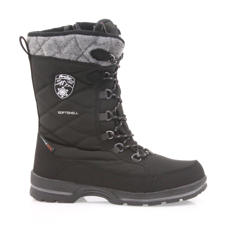 American Club Snow boots with American 702SB membrane, black grey American Club Snow boots with American 702SB membrane, black grey