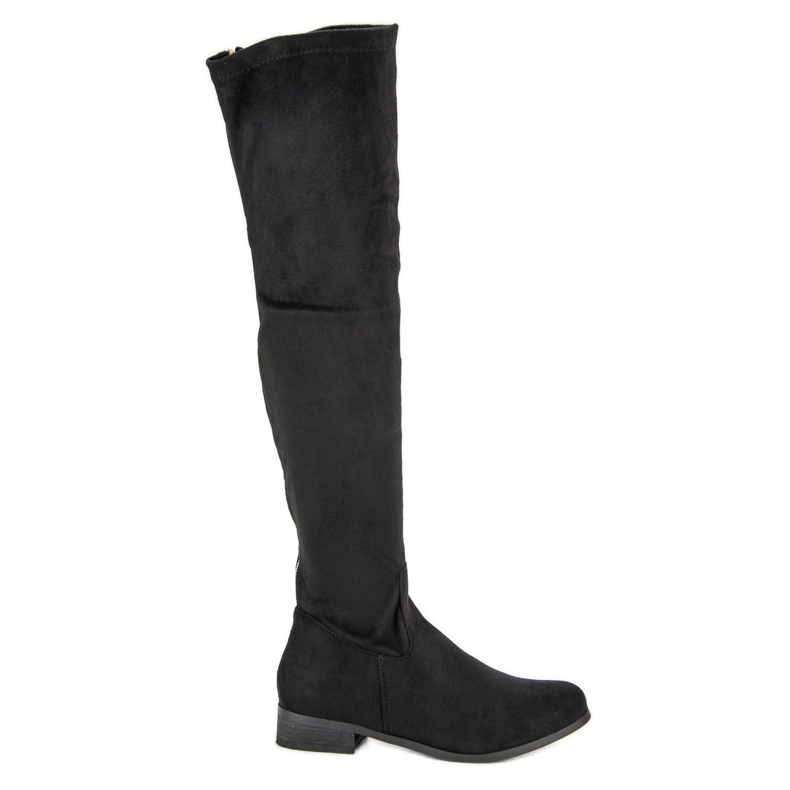 Cm Paris Classic suede thigh boots black
