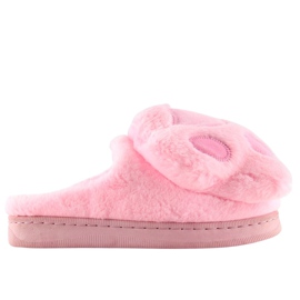 Pink women's slippers DD93 Pink