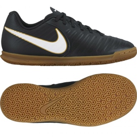 Indoor shoes Nike Tiempo X Rio Iv Ic Jr 897735 002 black black