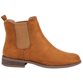 Via Giulia  Suede Chelsea boots brown
