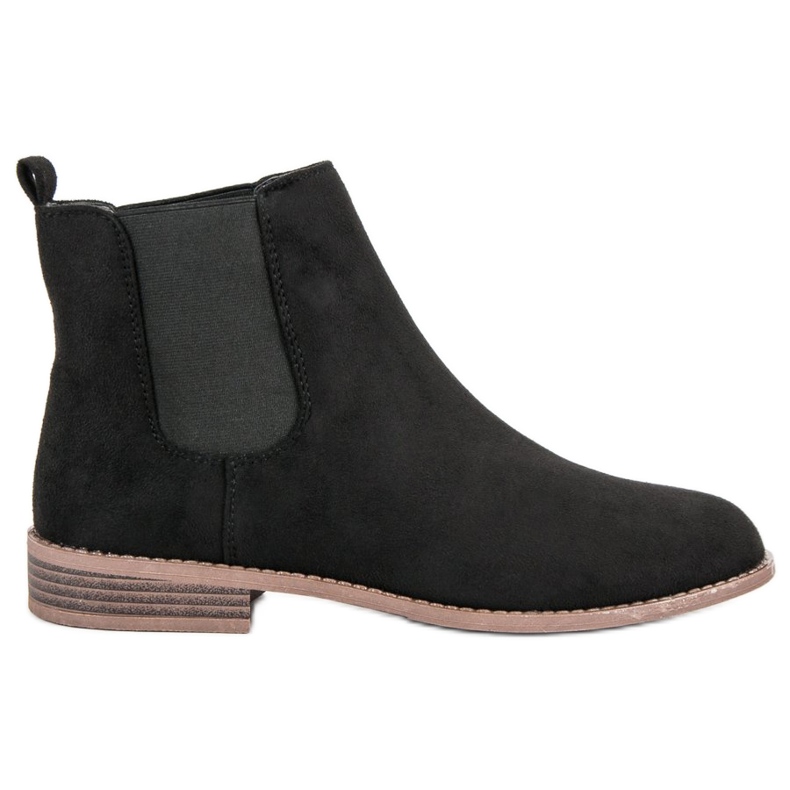 Via Giulia  Suede Chelsea boots black
