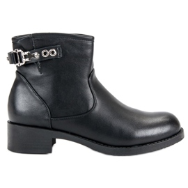 Super Me Casual Black Boots Super Me Casual Black Boots