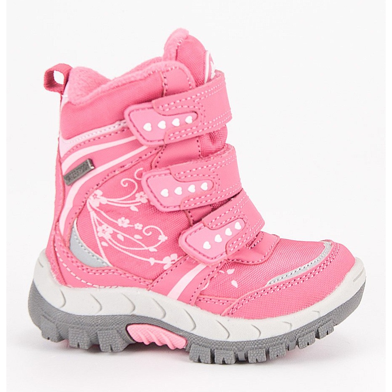 American Club Snow Boots On American Turnips pink