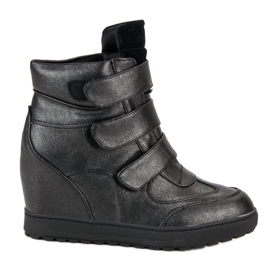 J. Star Sneakers With Brocart black