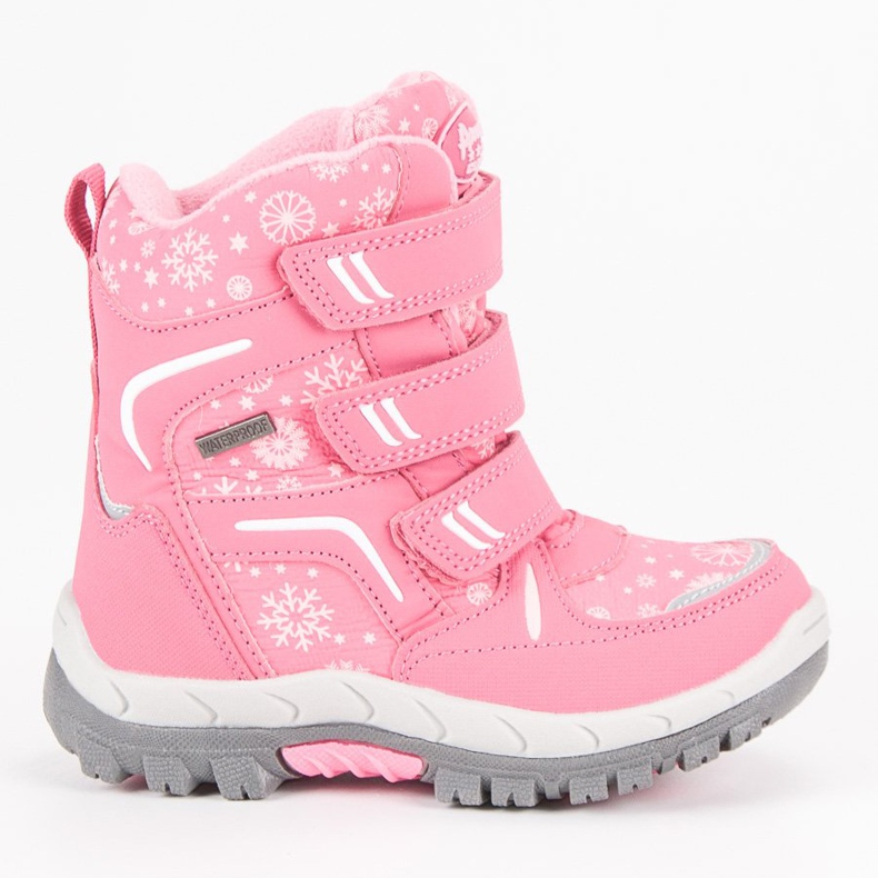 American Club Pink American Snowboots