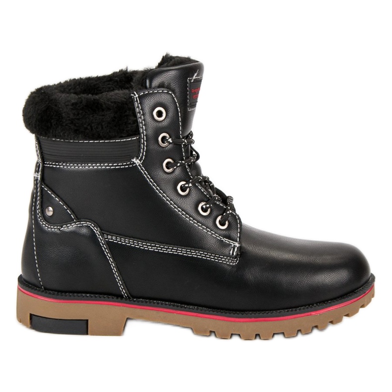 Arrigo Bello Warm Winter Trappers black