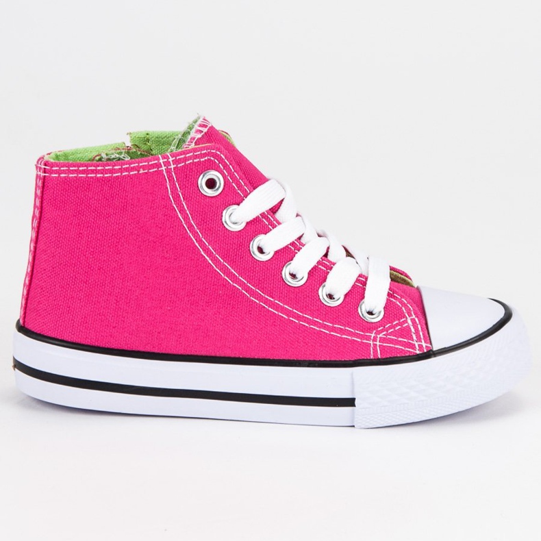 High Pink Sneakers