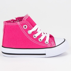 High Fuchsia sneakers pink