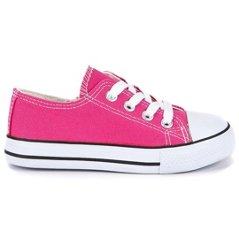 Low sneakers pink