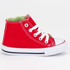 High red sneakers High red sneakers