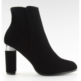 Black high-heeled boots 266-10 Black Black high-heeled boots 266-10 Black