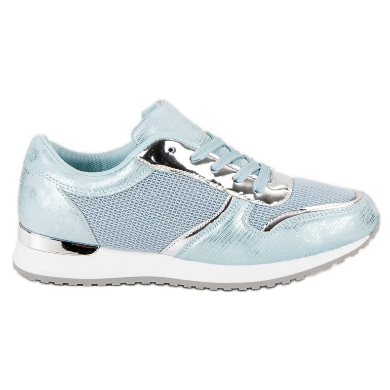 Fashionable sports shoes blue