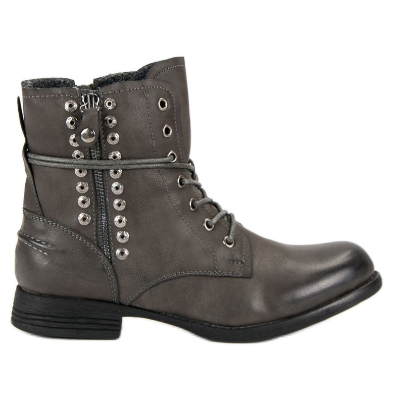 Kayla Gray Rock Boots grey