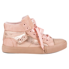 High Pink Sneakers