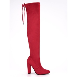 Seastar Sexy thigh high boots red