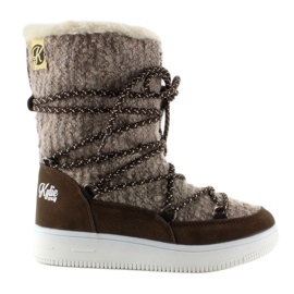 Children's eskimoski k1646102 Taupe snow boots brown Children's eskimoski k1646102 Taupe snow boots brown