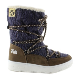 Children's eskimoski k1646102 Marino snow boots navy blue