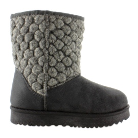 Children's emuses with felt uppers k1647405 Gris grey