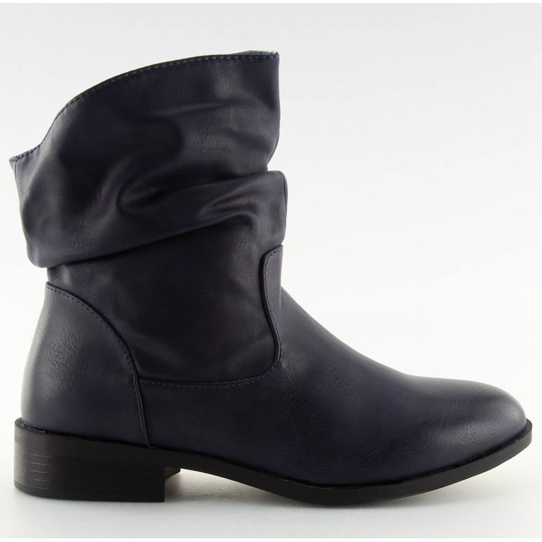 Navy blue women's boots 1127-PA DK.BLUE