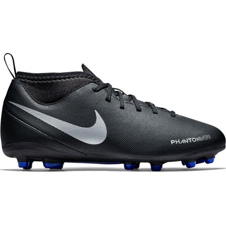 Nike Phantom Vsn Club Df Fg Mg Jr AO3288-004 football shoes black black Nike Phantom Vsn Club Df Fg Mg Jr AO3288-004 football shoes black black