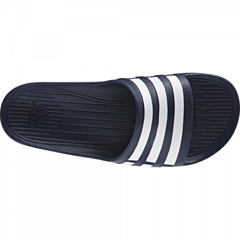 Adidas Duramo Slide G15892 slippers white navy blue Adidas Duramo Slide G15892 slippers white navy blue