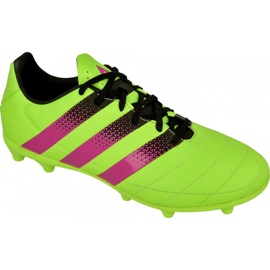 Adidas Ace 16.3 FG / AG M Leather AF5162 football boots green green Adidas Ace 16.3 FG / AG M Leather AF5162 football boots green green