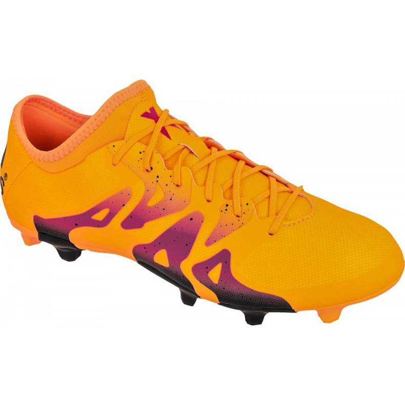 Adidas X 15.2 FG / AG M S74672 football boots orange orange